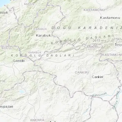 Map showing location of Atkaracalar (40.815930, 33.075560)