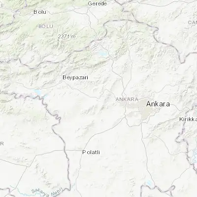 Map showing location of Ayaş (40.019330, 32.332210)