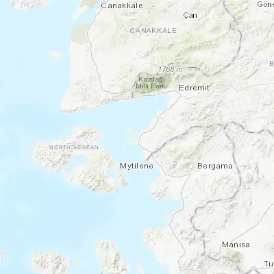 Map showing location of Ayvalık (39.319270, 26.693410)