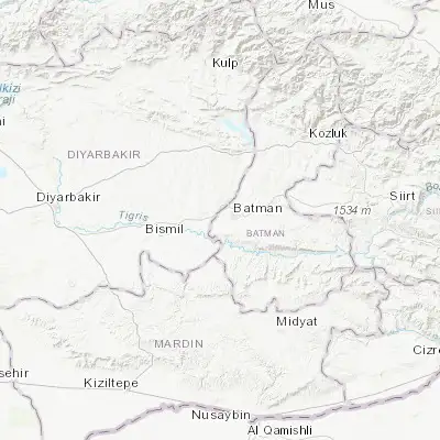 Map showing location of Balpınar (37.868040, 41.055360)