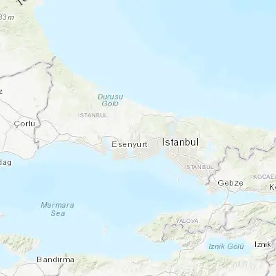 Map showing location of Başakşehir (41.093070, 28.802030)