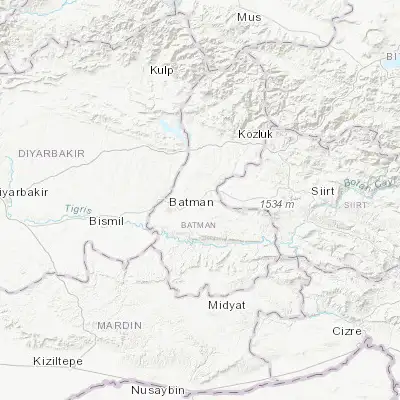 Map showing location of Beşiri (37.915730, 41.286500)