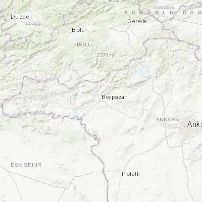 Map showing location of Beypazarı (40.167500, 31.921110)