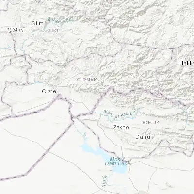 Map showing location of Çalışkan (37.296560, 42.641170)