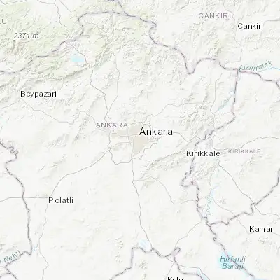 Map showing location of Çankaya (39.917900, 32.862680)