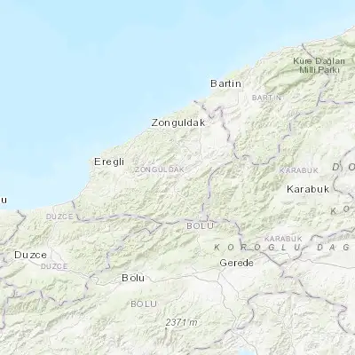 Map showing location of Devrek (41.219170, 31.955830)