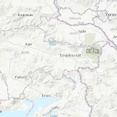 Map showing location of Diyadin (39.540560, 43.671350)