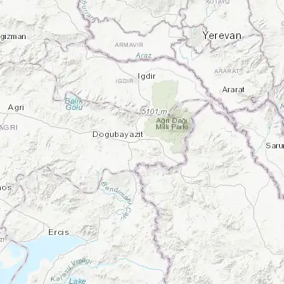 Map showing location of Doğubayazıt (39.546940, 44.084170)