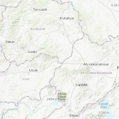 Map showing location of Dumlupınar (38.854080, 29.977200)