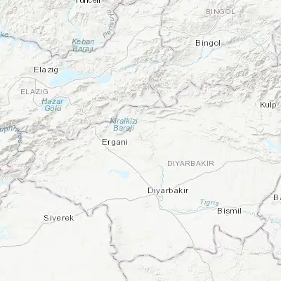 Map showing location of Eğil (38.257480, 40.074350)
