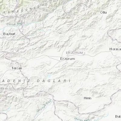 Map showing location of Erzurum (39.908610, 41.276940)
