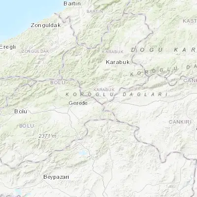 Map showing location of Gözyeri (40.865960, 32.541670)