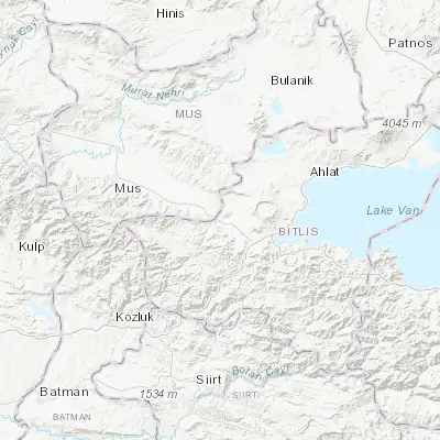 Map showing location of Güroymak (38.575800, 42.015580)