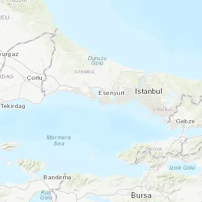 Map showing location of Gürpınar (40.992560, 28.614280)