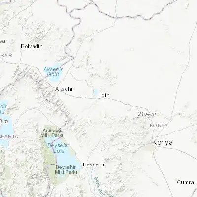 Map showing location of Ilgın (38.279170, 31.913890)