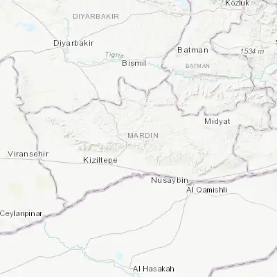 Map showing location of Kabala (37.350450, 40.802870)