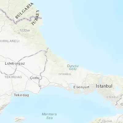Map showing location of Karacaköy (41.403380, 28.380550)