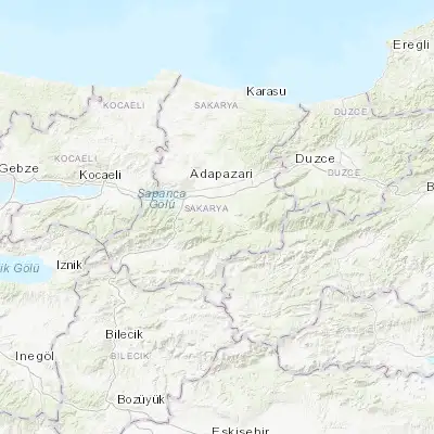 Map showing location of Karapürçek (40.641940, 30.539440)