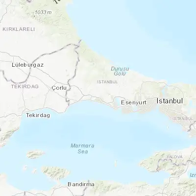 Map showing location of Kavaklı (41.092580, 28.331720)
