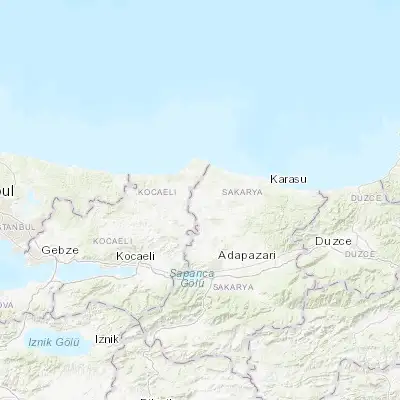 Map showing location of Kaynarca (41.030830, 30.307500)