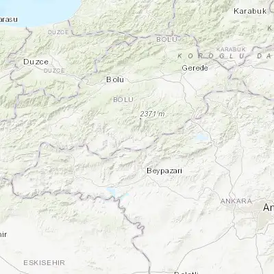 Map showing location of Kıbrıscık (40.407780, 31.851940)