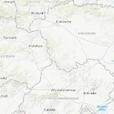 Map showing location of Kırka (39.279440, 30.526390)