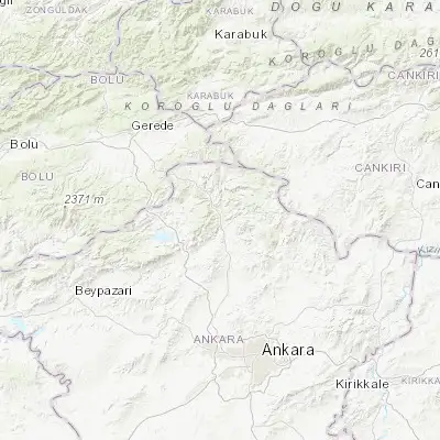 Map showing location of Kızılcahamam (40.469720, 32.650560)
