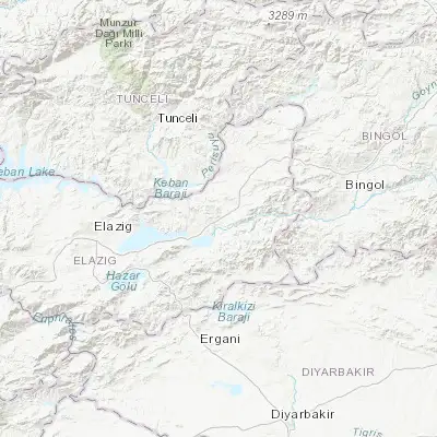 Map showing location of Kovancılar (38.718820, 39.862680)