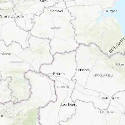 Map showing location of Lâlapaşa (41.839510, 26.735610)