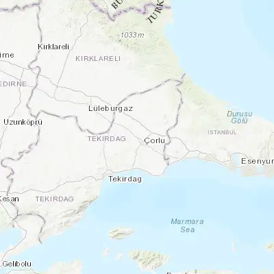 Map showing location of Marmaracık (41.206670, 27.754440)