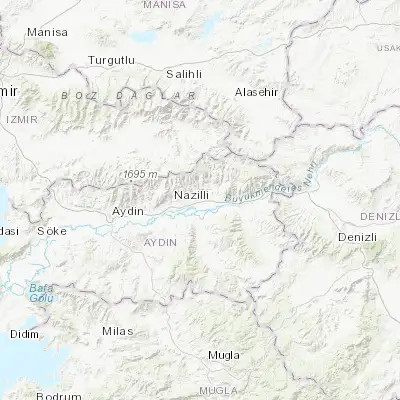 Map showing location of Nazilli (37.916310, 28.322250)