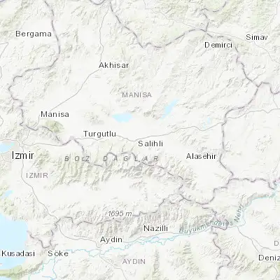 Map showing location of Salihli (38.482580, 28.147740)