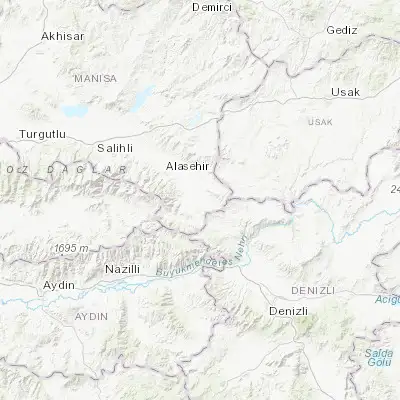 Map showing location of Sarıgöl (38.239530, 28.696630)