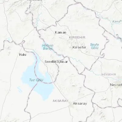 Map showing location of Sarıyahşi (38.983490, 33.841360)