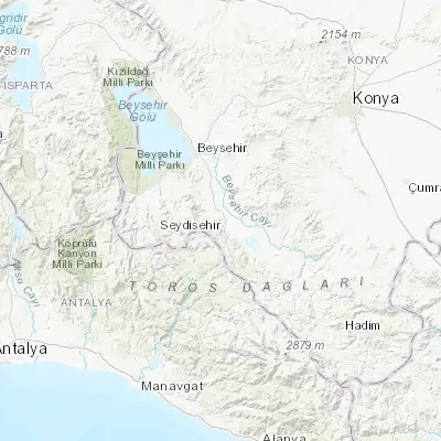 Map showing location of Seydişehir (37.419260, 31.845270)