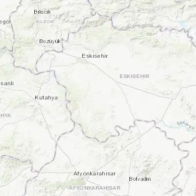 Map showing location of Seyitgazi (39.444720, 30.694720)