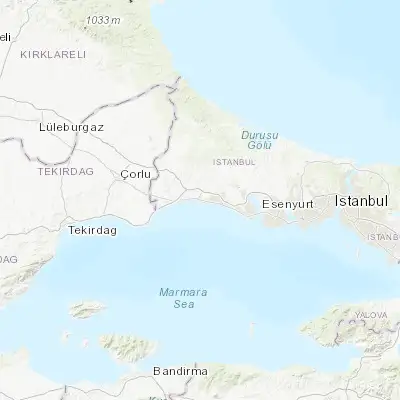 Map showing location of Silivri (41.073930, 28.246440)