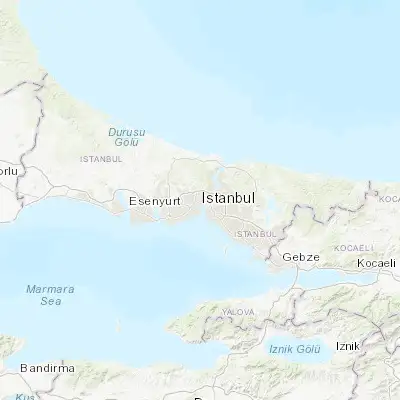 Map showing location of Şişli (41.060460, 28.987170)