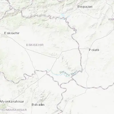 Map showing location of Sivrihisar (39.450370, 31.534090)