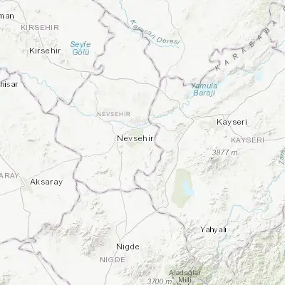 Map showing location of Ürgüp (38.629600, 34.911990)