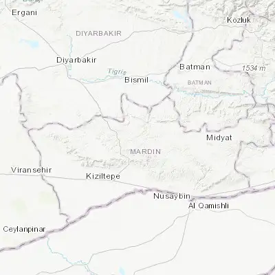 Map showing location of Yeşilalan (37.463190, 40.787230)
