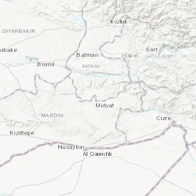 Map showing location of Yolağzı (37.525540, 41.353400)