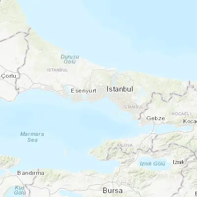 Map showing location of Zeytinburnu (40.994410, 28.904170)