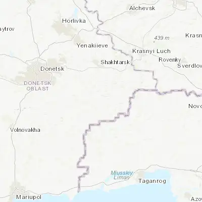 Map showing location of Amvrosiivka (47.793480, 38.477680)