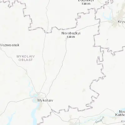 Map showing location of Bashtanka (47.405280, 32.434440)