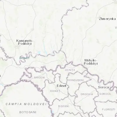 Map showing location of Bilousivka (48.535600, 27.339330)