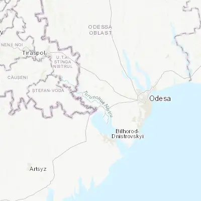 Map showing location of Bilyayivka (46.484270, 30.208900)