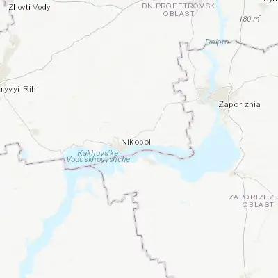 Map showing location of Chervonohryhorivka (47.619060, 34.537780)