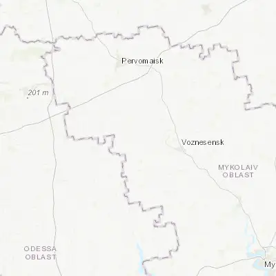 Map showing location of Domanivka (47.628650, 30.986480)