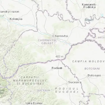 Map showing location of Hlyboka (48.087560, 25.928400)